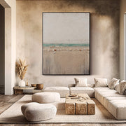 Wabi-Sabi Art | Coastal Shell Horizon