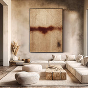 Wabi-Sabi Art | Cracked Earth Stain