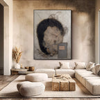 Wabi-Sabi Art | Frayed Fiber Portrait