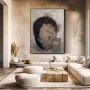 Wabi-Sabi Art | Frayed Fiber Portrait