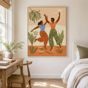Vintage Americana Art | Dance of Joy