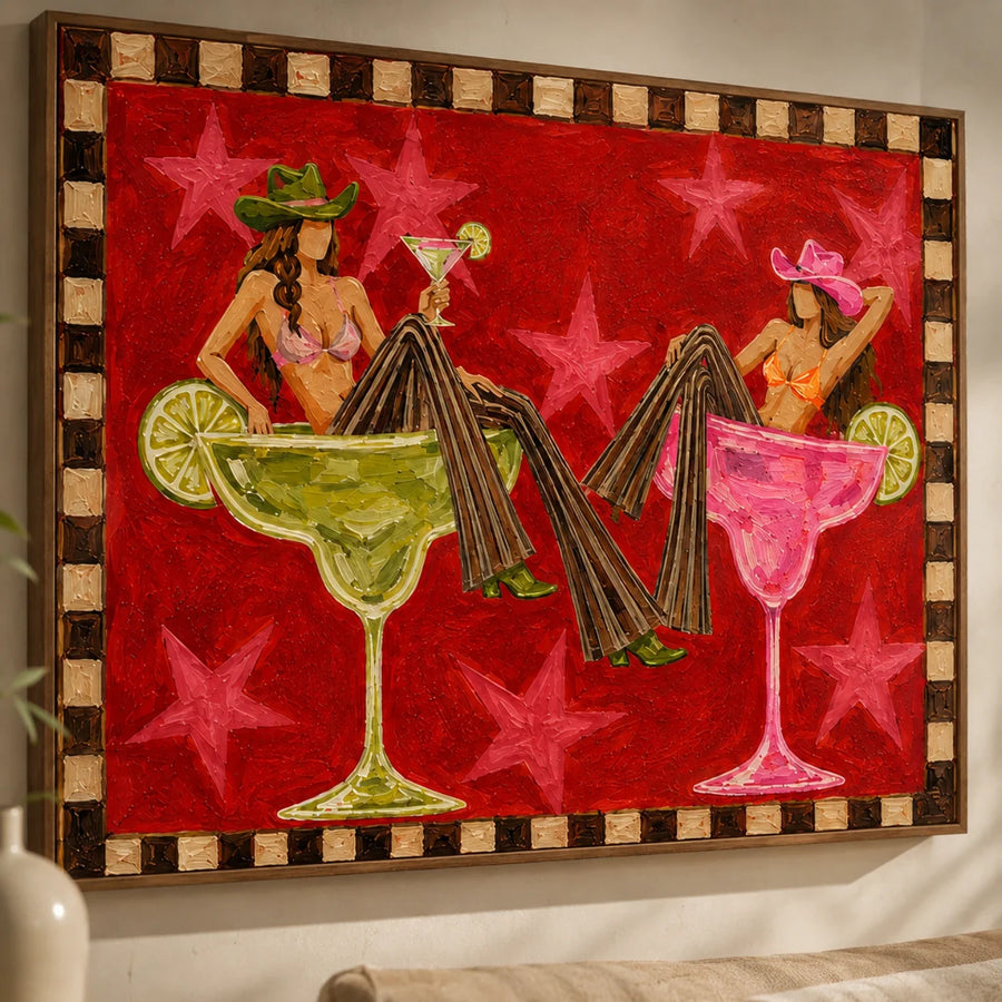 POP Art | Cocktail Cowgirl Pair
