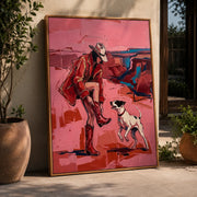 POP Art | Cowgirl & Canyon Pup