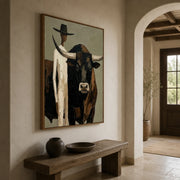 Vintage Americana Art | Muted Sage Western Bond