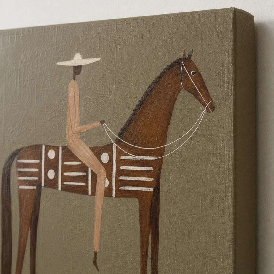 Vintage Americana Art | Still Reins