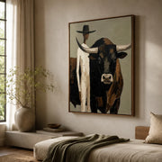 Vintage Americana Art | Muted Sage Western Bond