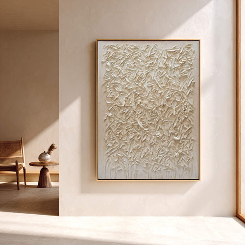 3D textured Art | Ivory Memory Field