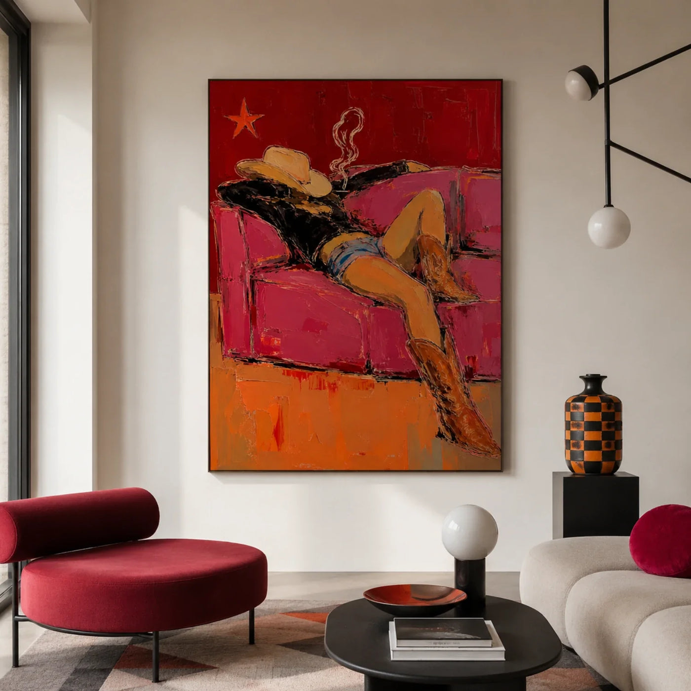 POP Art | Sofa Cowgirl's Leisure Hour