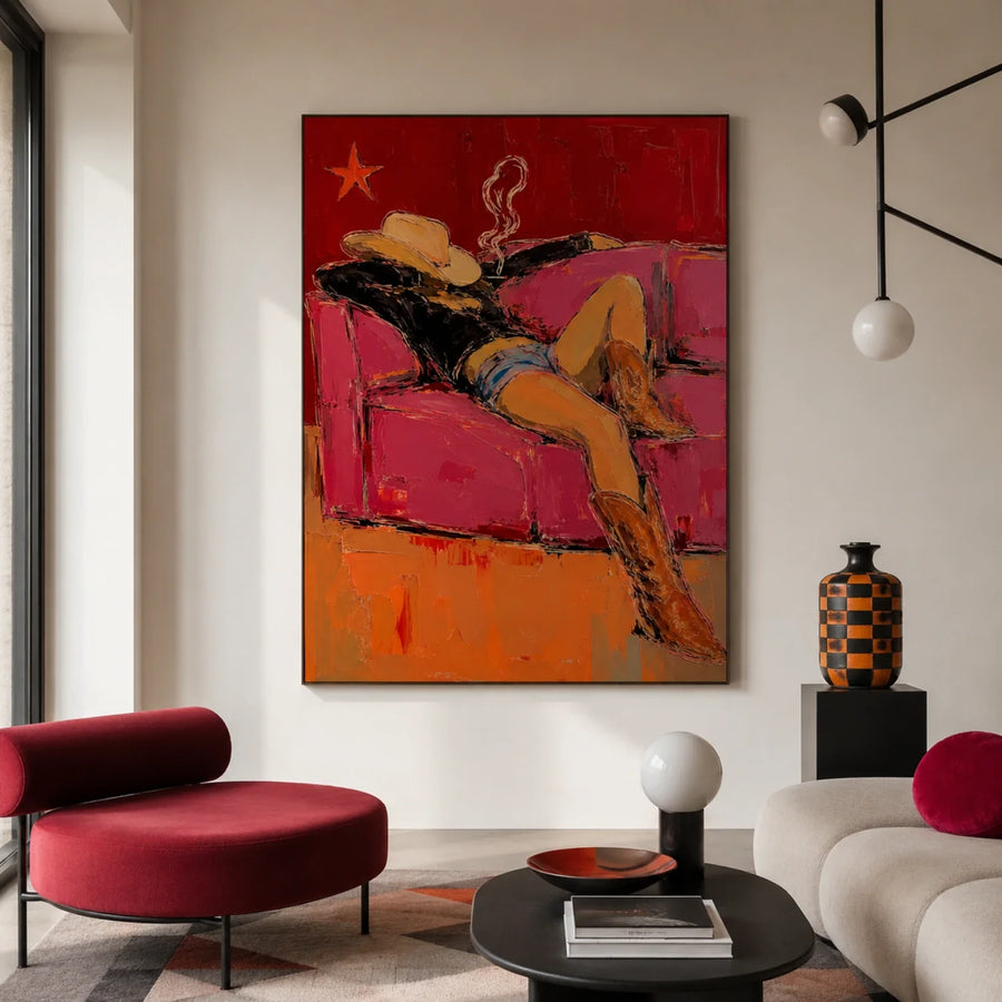 POP Art | Sofa Cowgirl's Leisure Hour