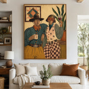 Vintage Americana Art | A House Made of Constellations