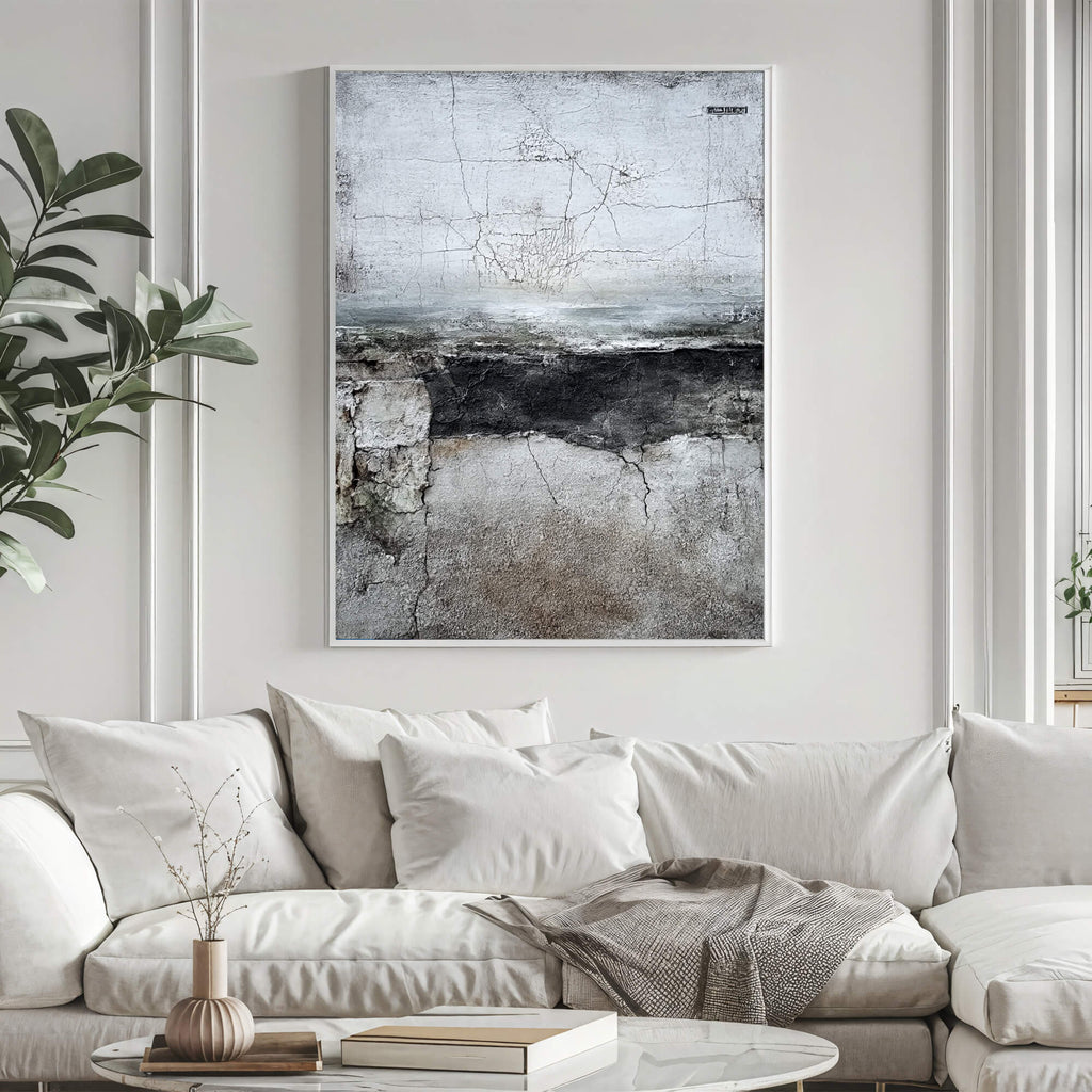 Wabi-Sabi Art | Cracked Ash Divide