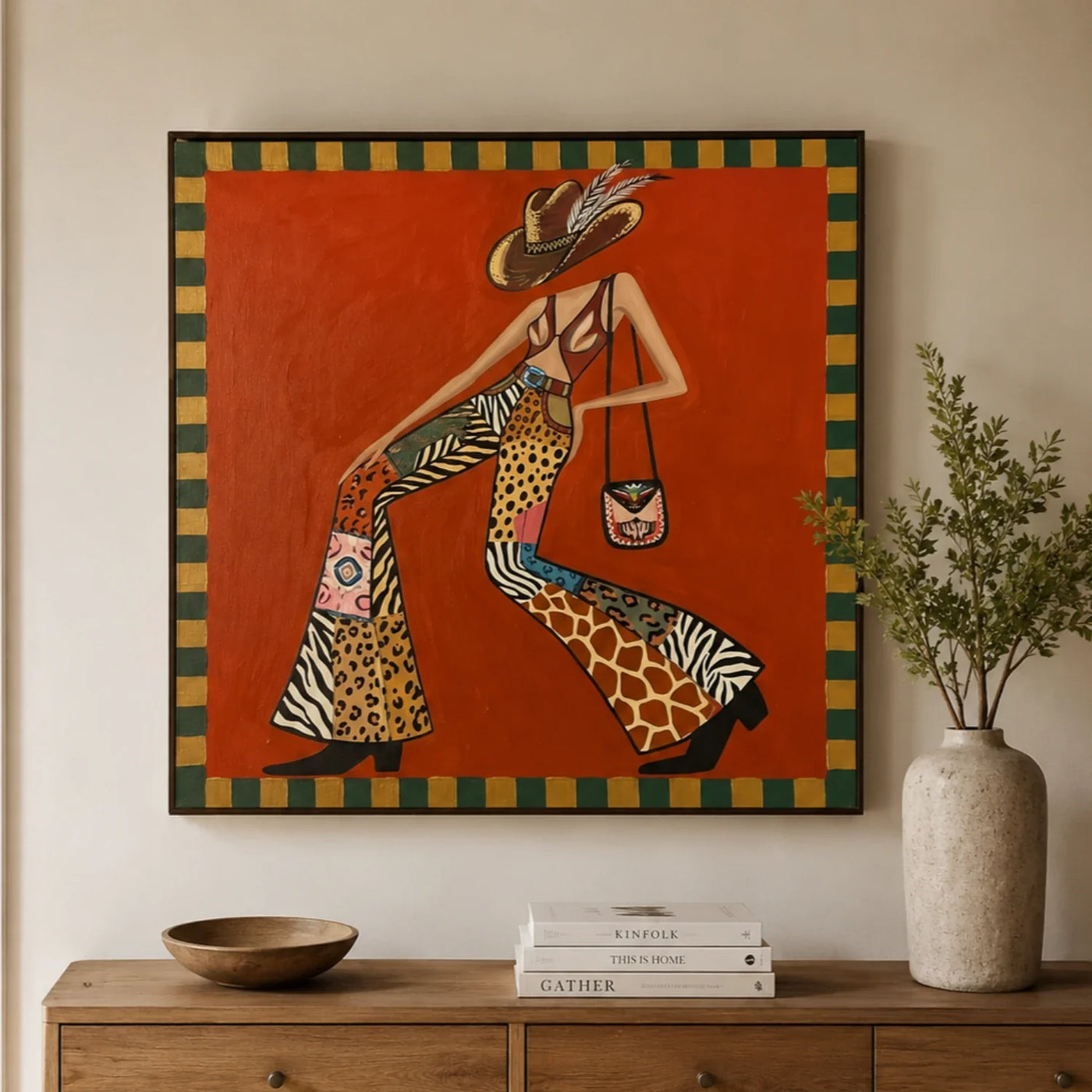 POP Art | Patchwork Cowgirl