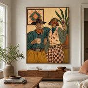 Vintage Americana Art | A House Made of Constellations
