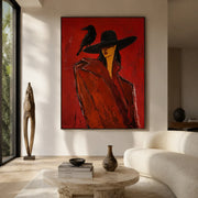 POP Art | Scarlet Raven Confidante