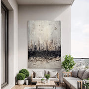Wabi-Sabi Art | Raw Darkened Strata