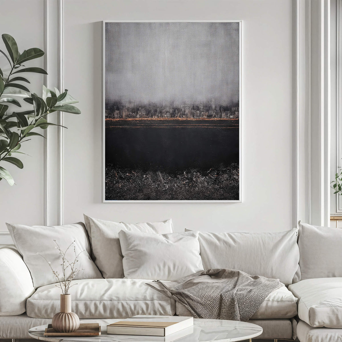 Abstract Art | Charred Urban Silence