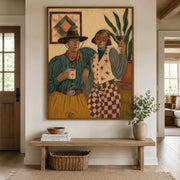 Vintage Americana Art | A House Made of Constellations