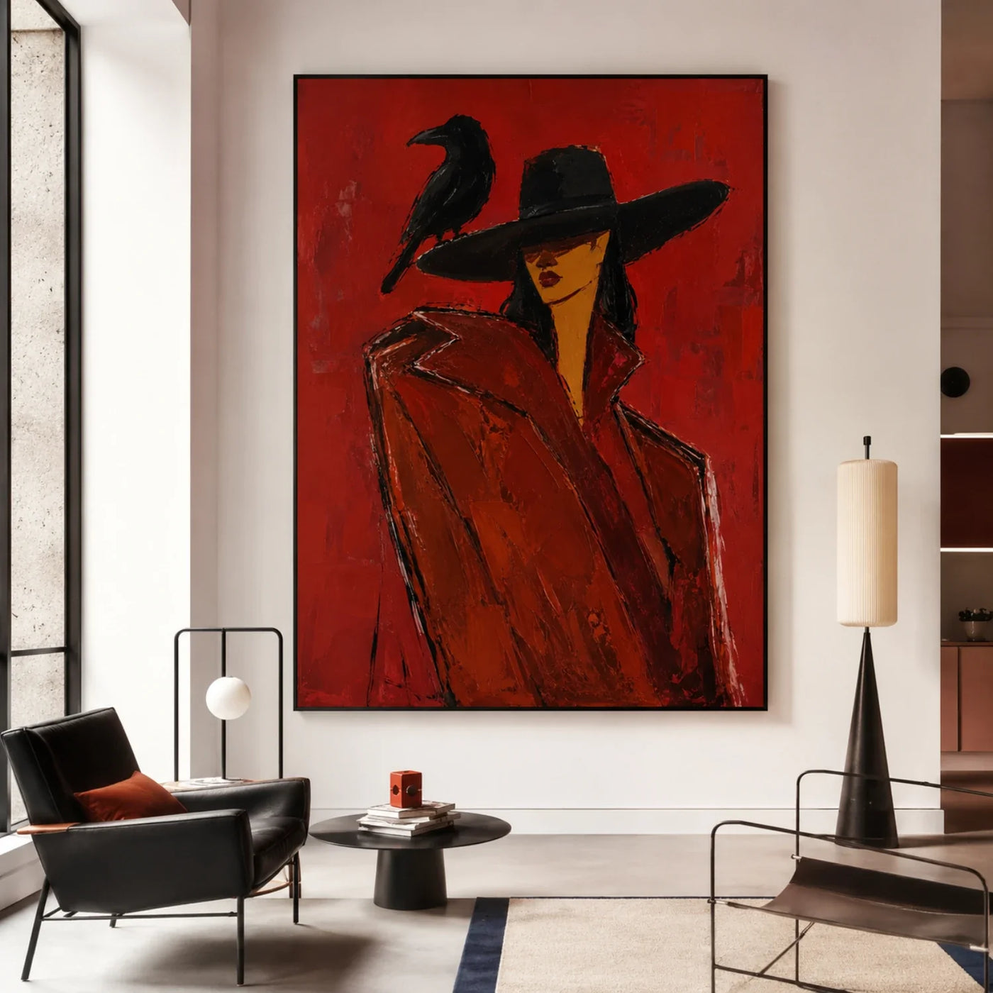 POP Art | Scarlet Raven Confidante