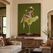 POP Art | Olive Reverie in Salt Light