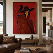 POP Art | Scarlet Raven Confidante