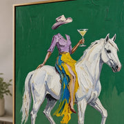 POP Art | White Horse Wine Rider