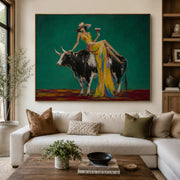 POP Art | Velvet Reign on the Emerald Plain