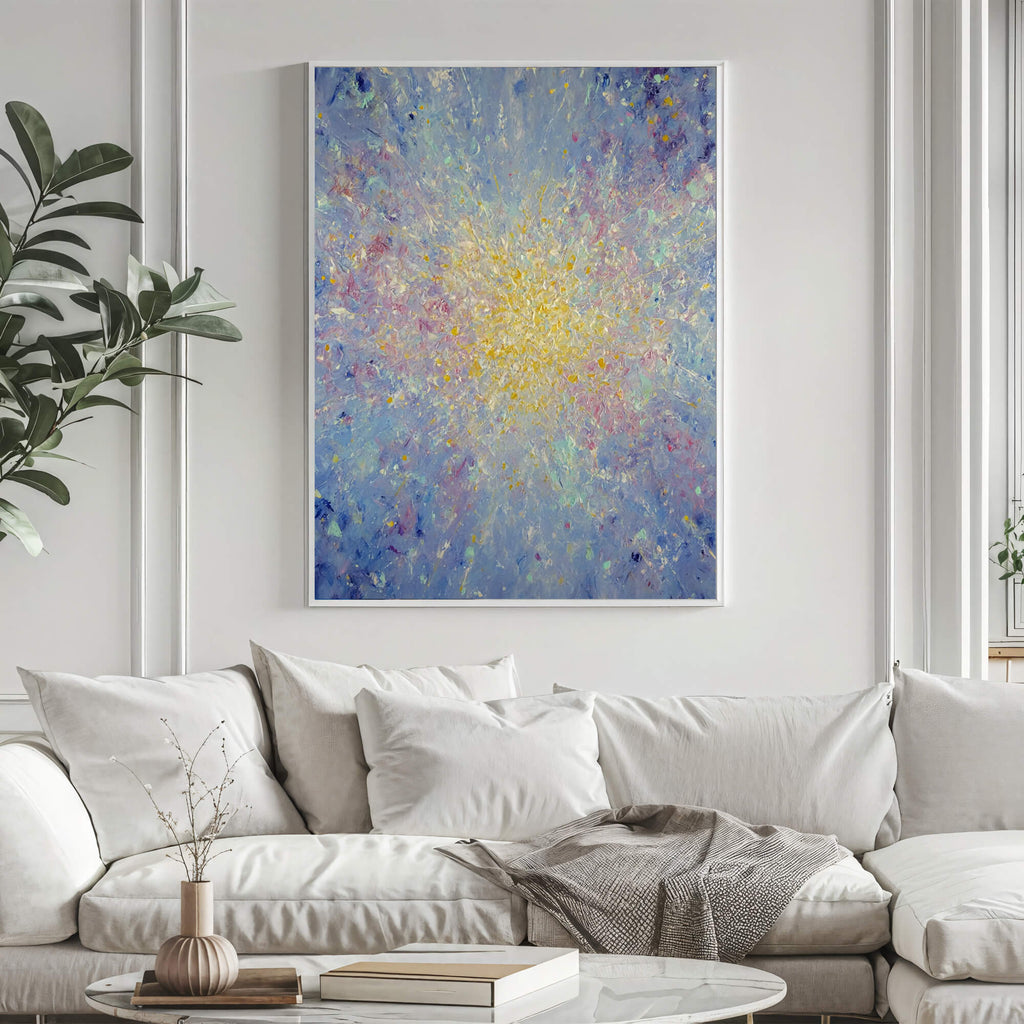 Abstract Art | Prismatic Burst Core