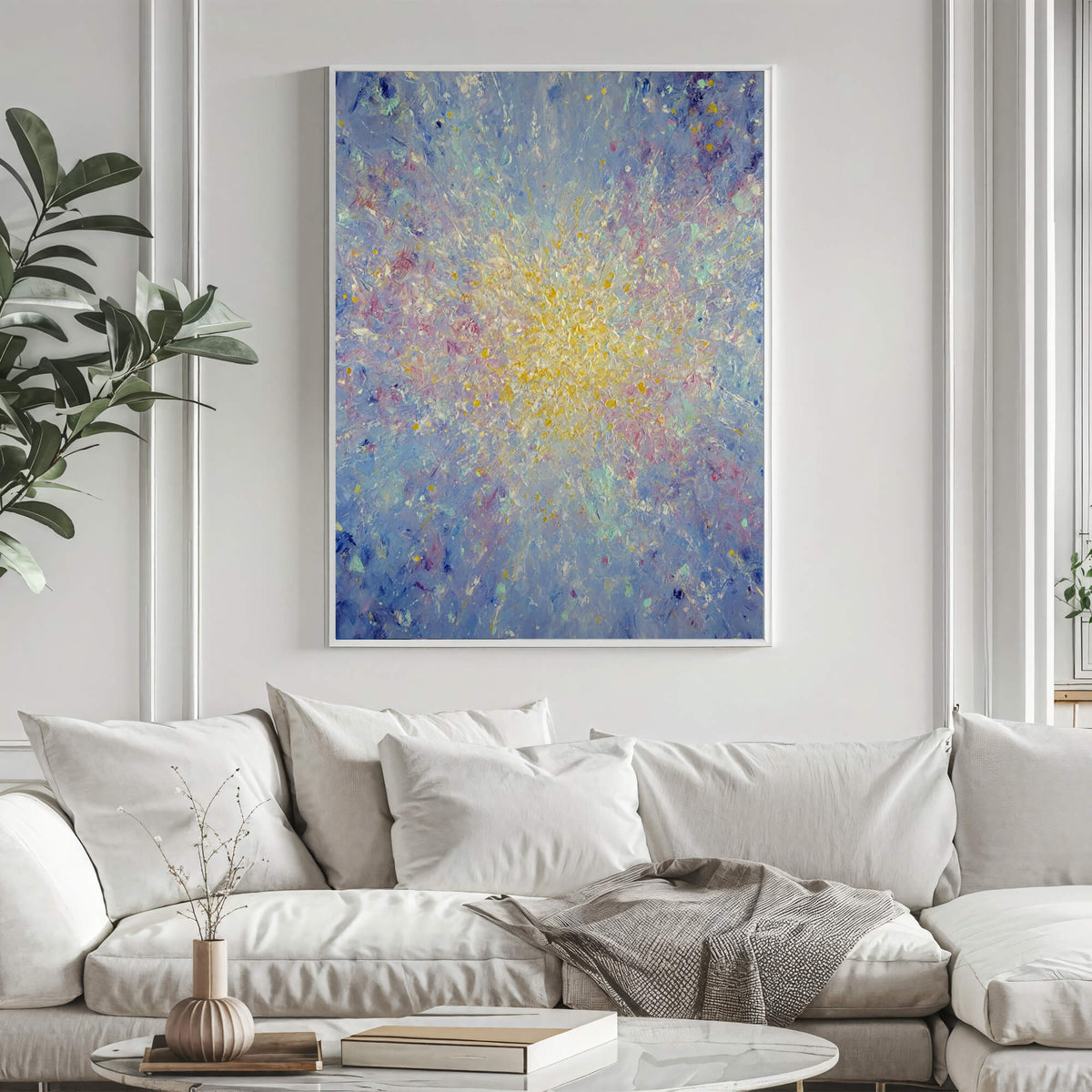 Abstract Art | Prismatic Burst Core