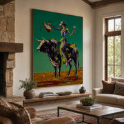 POP Art | Bullback Wine Rider