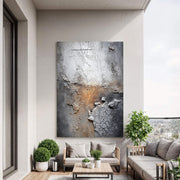 Wabi-Sabi Art | Eroded Rust Veil