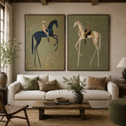 Vintage Americana Art | Saddle Hymn
