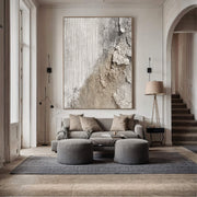 Wabi-Sabi Art | Weathered Plaster Edge