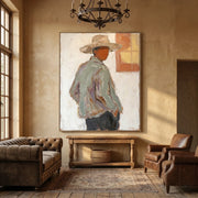 Vintage Americana Art | Desert Silence