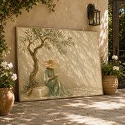 Vintage Americana Art | Where the Light Learns Silence