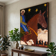 Vintage Americana Art | Night Rider