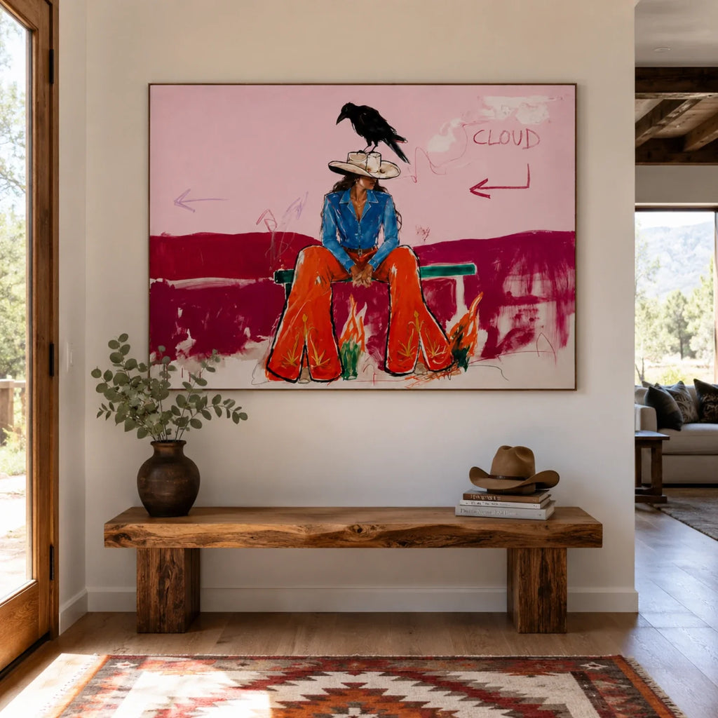 POP Art | Crow’s Cowgirl