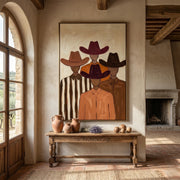Vintage Americana Art | Quiet Brotherhood