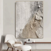 Wabi-Sabi Art | Weathered Plaster Edge