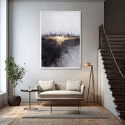 Contemporary Luxe Art | Gilded Skyline Glow