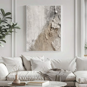 Wabi-Sabi Art | Weathered Plaster Edge