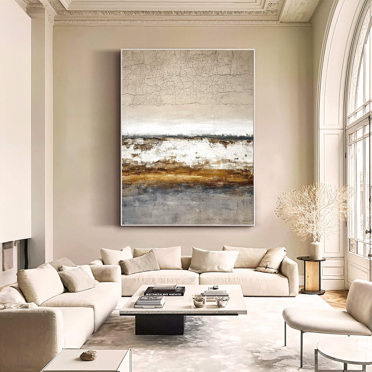 Wabi-Sabi Art | Cracked Horizon Layers
