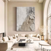 Wabi-Sabi Art | Weathered Plaster Edge