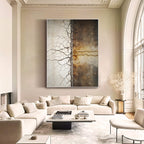 Wabi-Sabi Art | Cracked Wall Divide