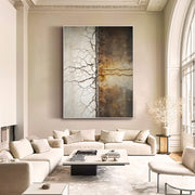 Wabi-Sabi Art | Cracked Wall Divide