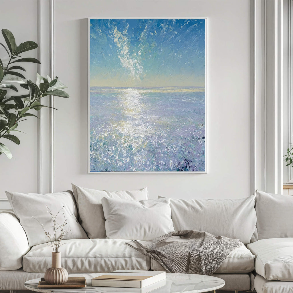 Impressionist Art | Coastal Light Path