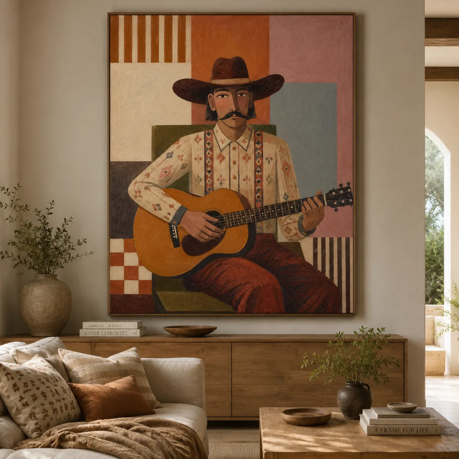 Vintage Americana Art | Desert Ballad