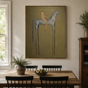 Vintage Americana Art | Olive Ascent