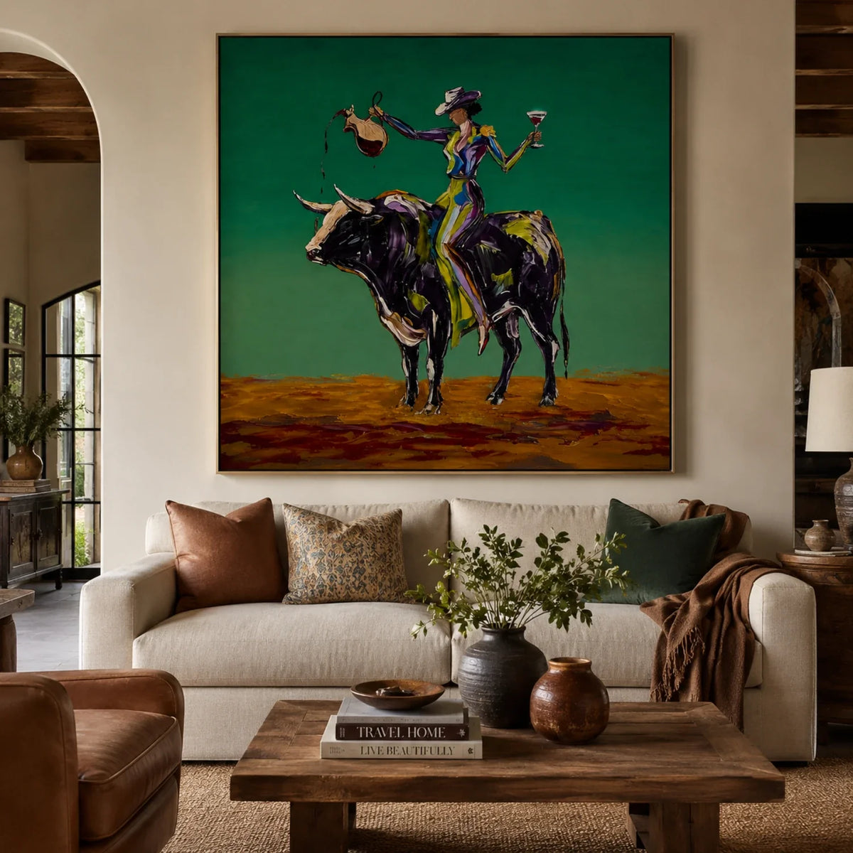POP Art | Bullback Wine Rider
