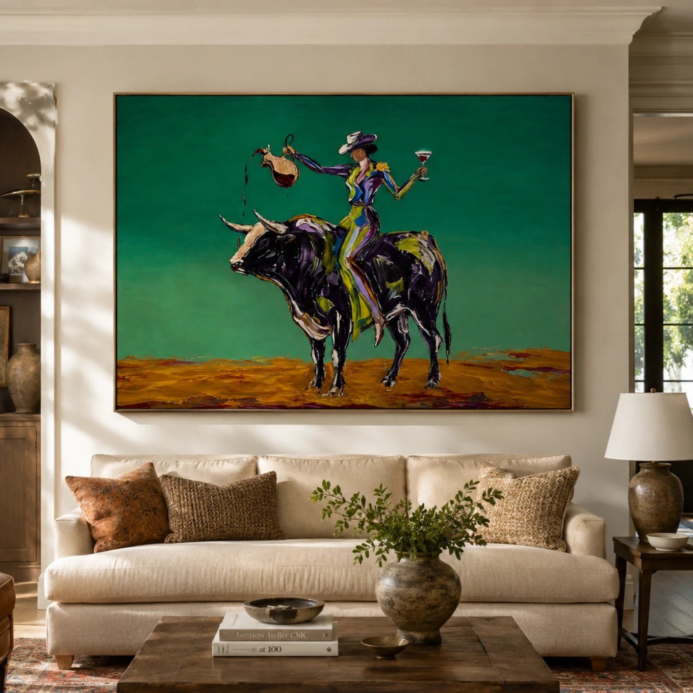 POP Art | Bullback Wine Rider