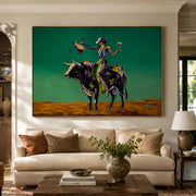POP Art | Bullback Wine Rider